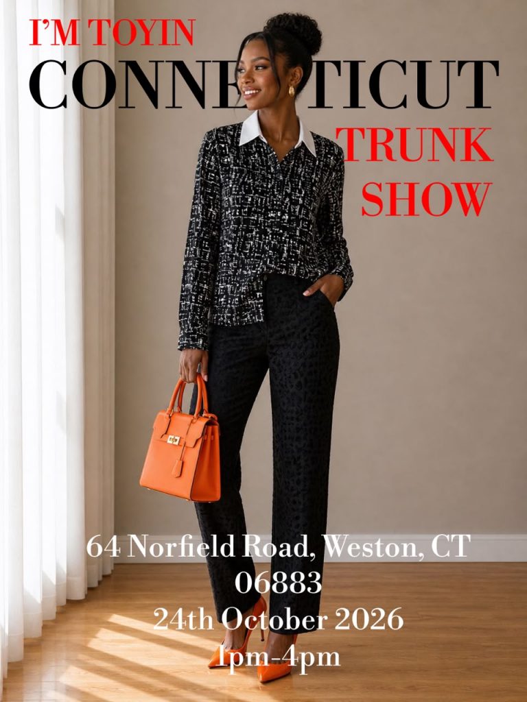 I’m Toyin Trunk Show – Connecticut